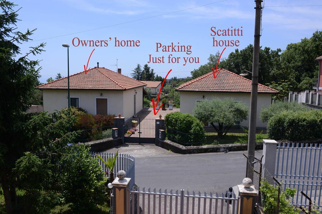 Scatitti House Villa Zafferana Etnea Eksteriør billede